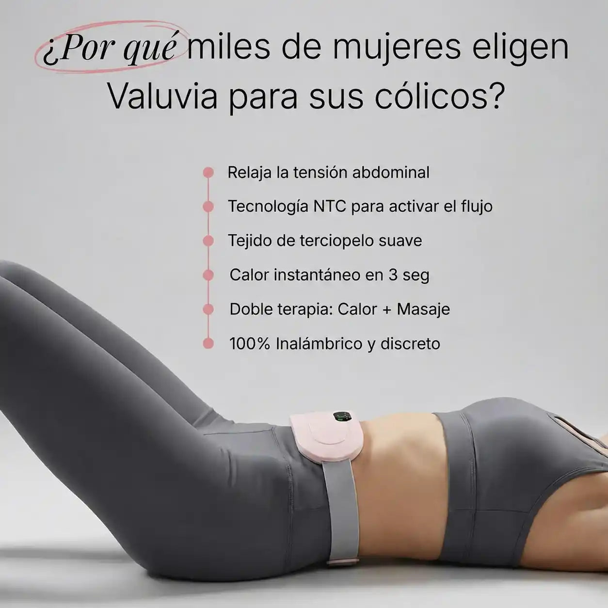 Valuvia Cinturón Térmico Menstrual
